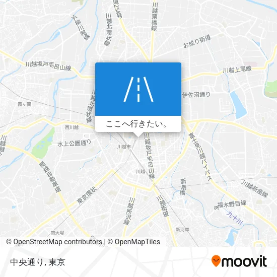 中央通り地図