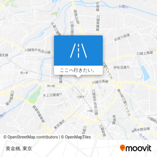 黄金橋地図