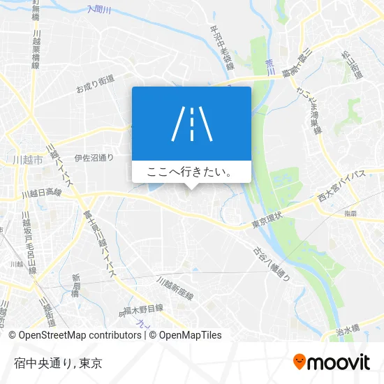 宿中央通り地図