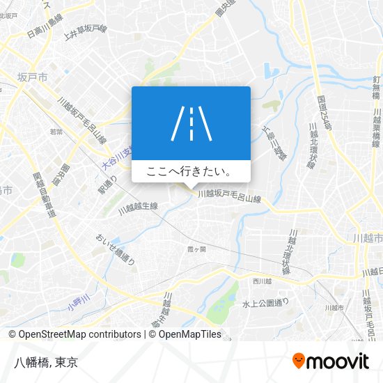 八幡橋地図