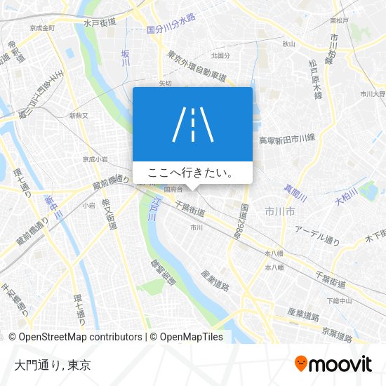 大門通り地図