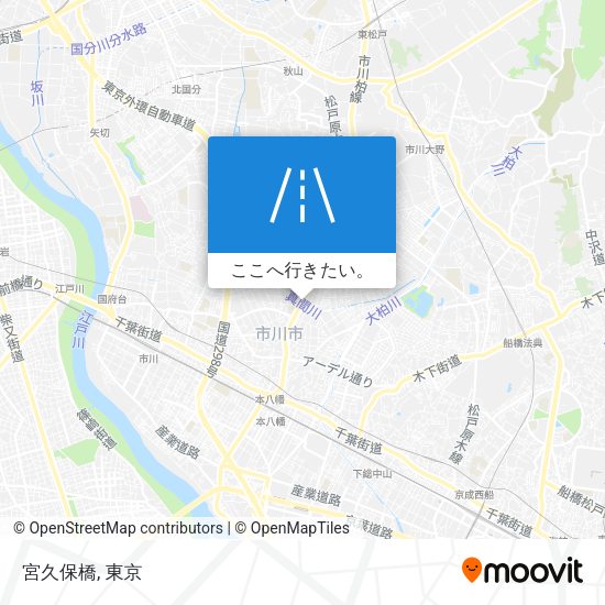 宮久保橋地図