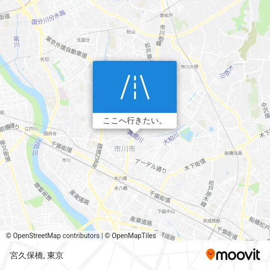 宮久保橋地図
