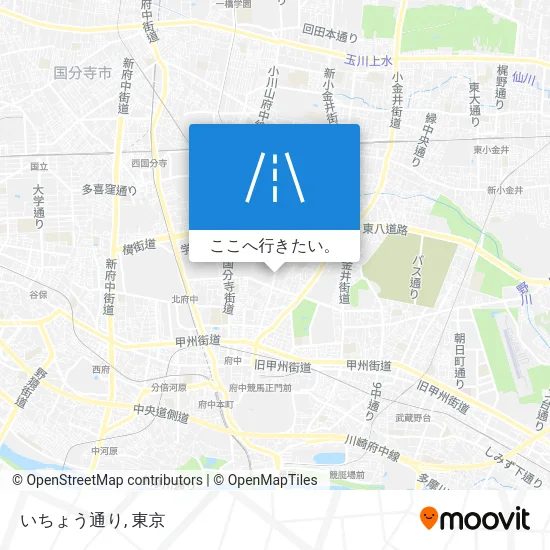 いちょう通り地図