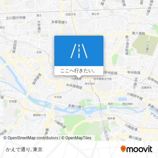 かえで通り地図