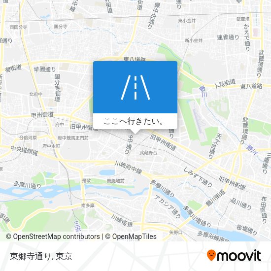 東郷寺通り地図