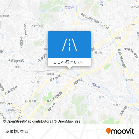 屋敷橋地図