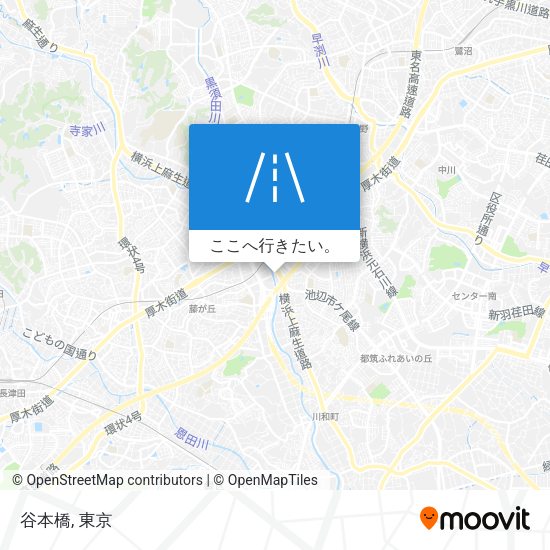 谷本橋地図