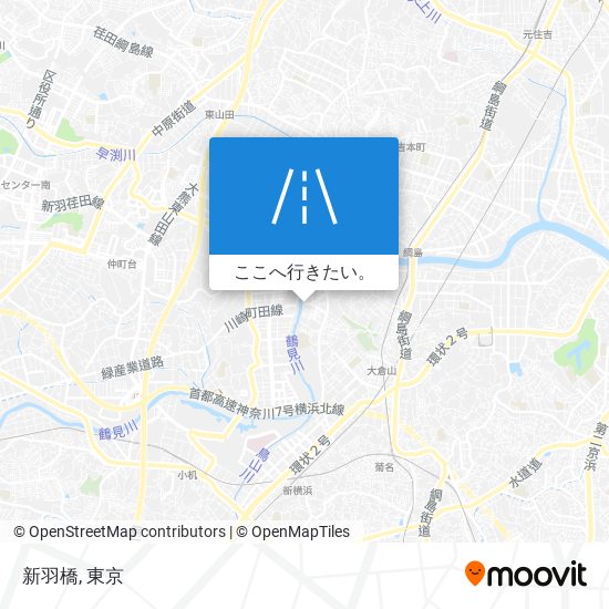 新羽橋地図