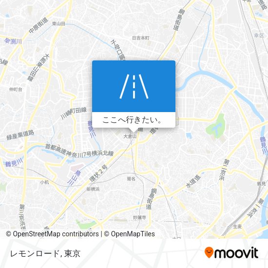 レモンロード地図