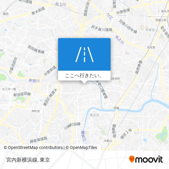 宮内新横浜線地図