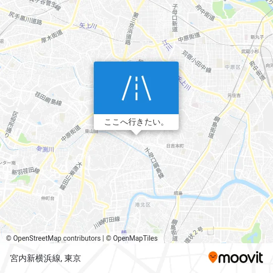 宮内新横浜線地図