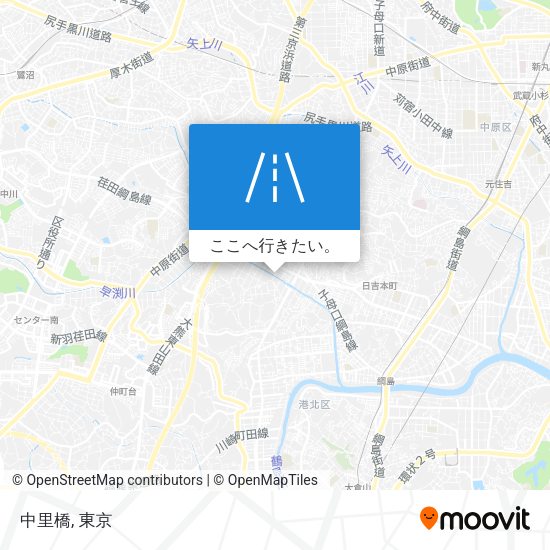 中里橋地図