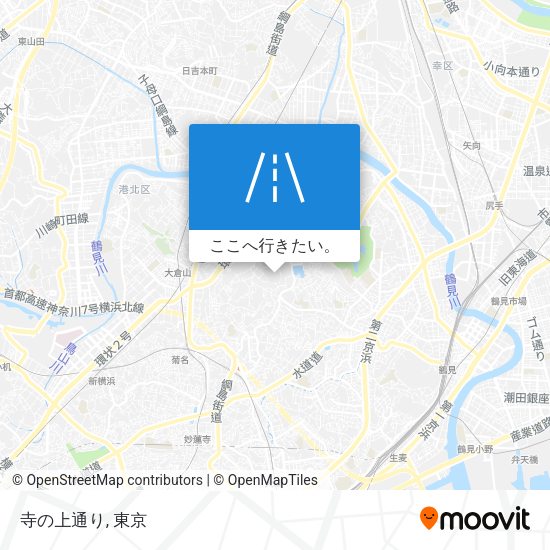 寺の上通り地図