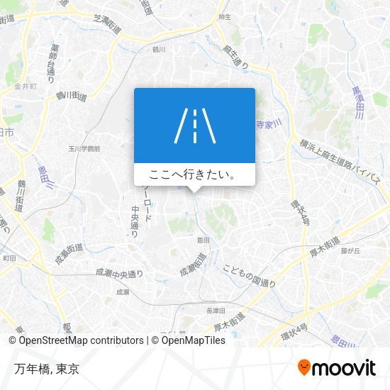 万年橋地図