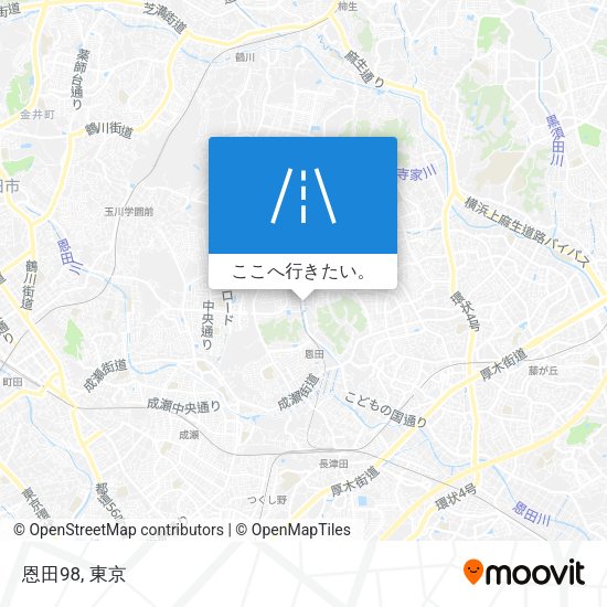 恩田98地図