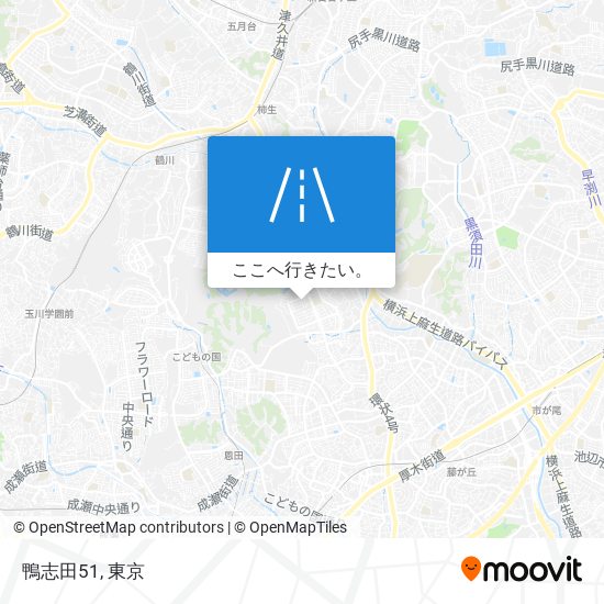 鴨志田51地図
