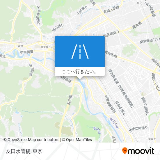 友田水管橋地図