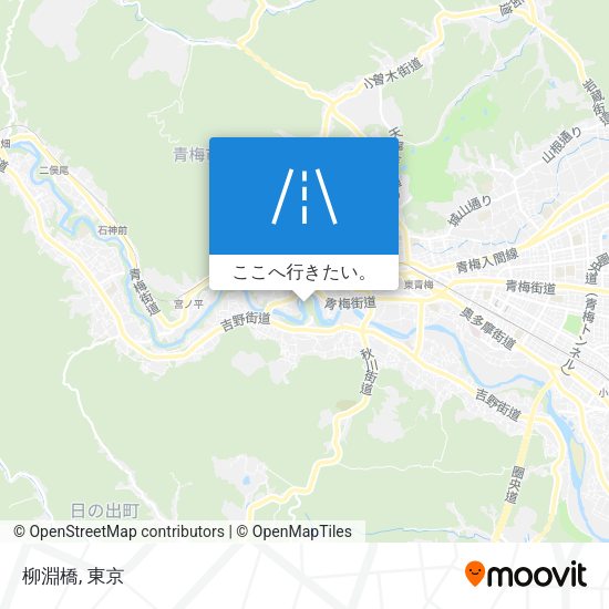 柳淵橋地図