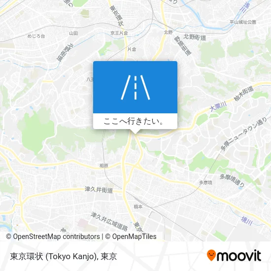 東京環状 (Tokyo Kanjo)地図