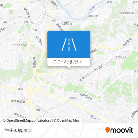 神子沢橋地図