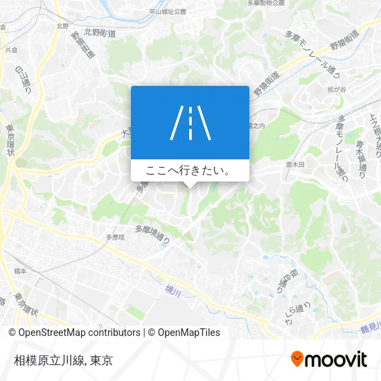 相模原立川線地図