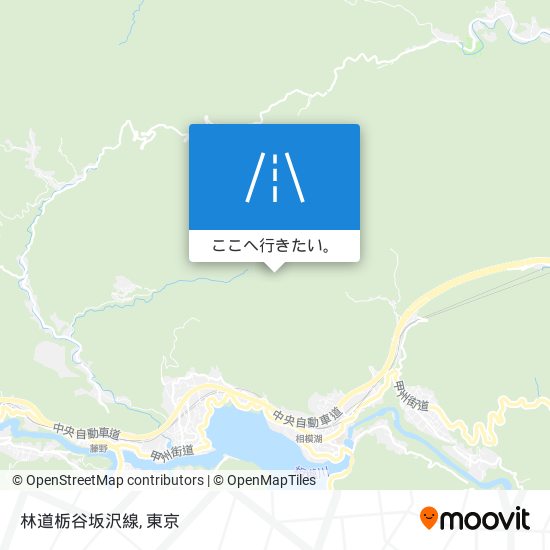 林道栃谷坂沢線地図