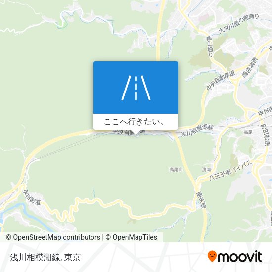 浅川相模湖線地図