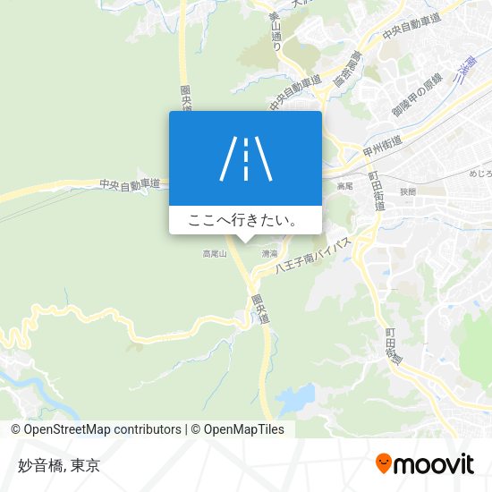 妙音橋地図