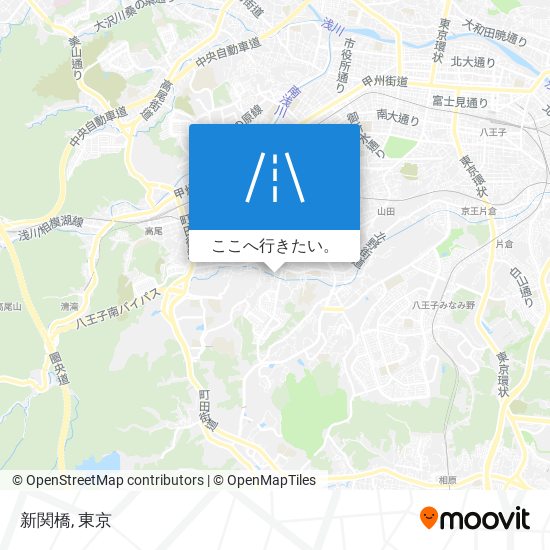 新関橋地図