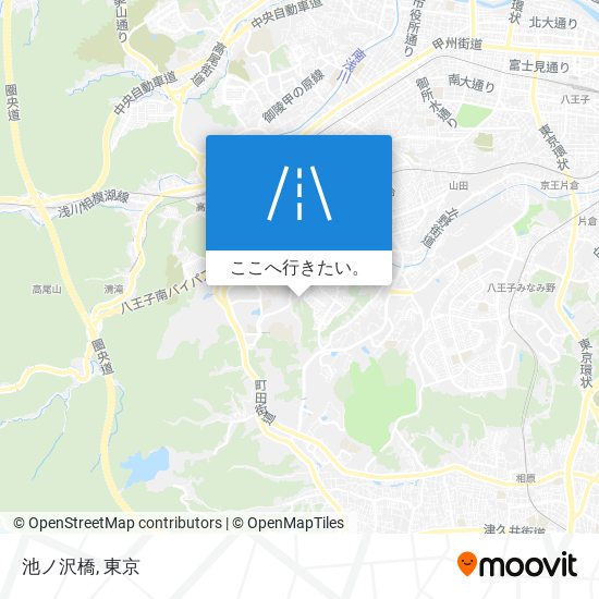池ノ沢橋地図