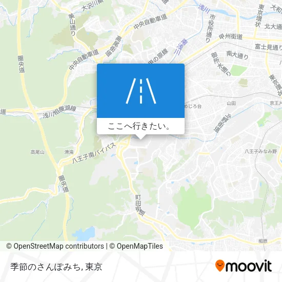 季節のさんぽみち地図