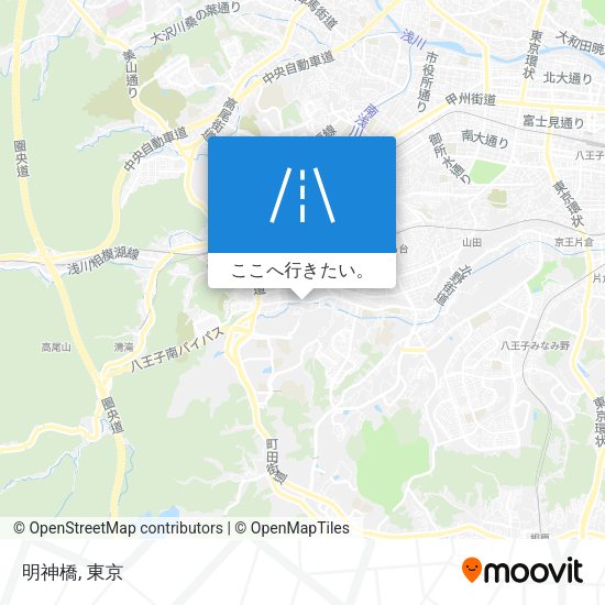 明神橋地図