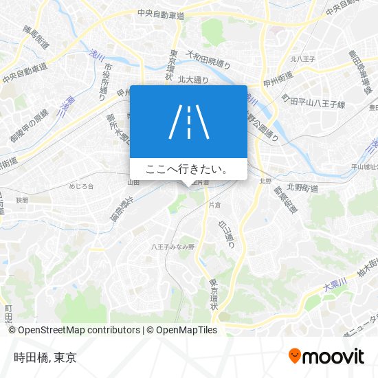 時田橋地図