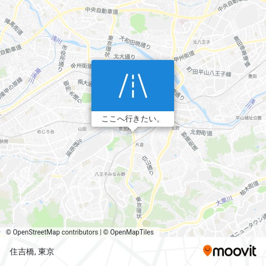 住吉橋地図
