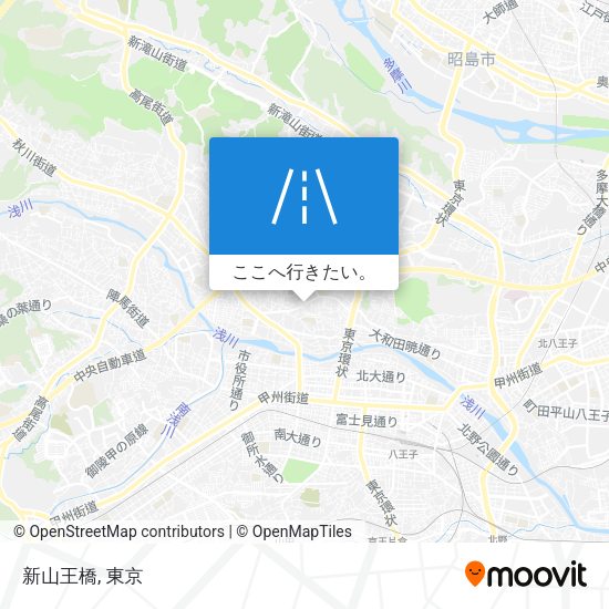 新山王橋地図