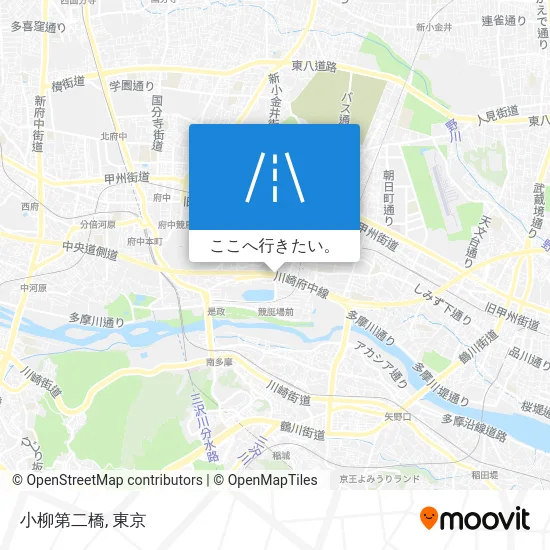 小柳第二橋地図