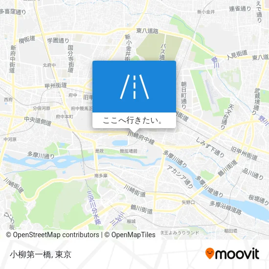 小柳第一橋地図