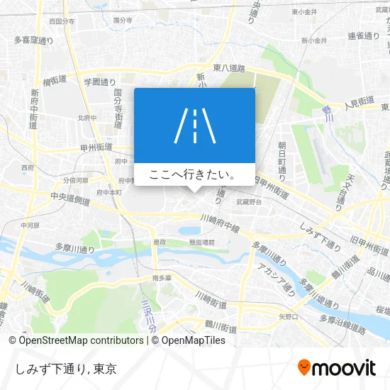 しみず下通り地図
