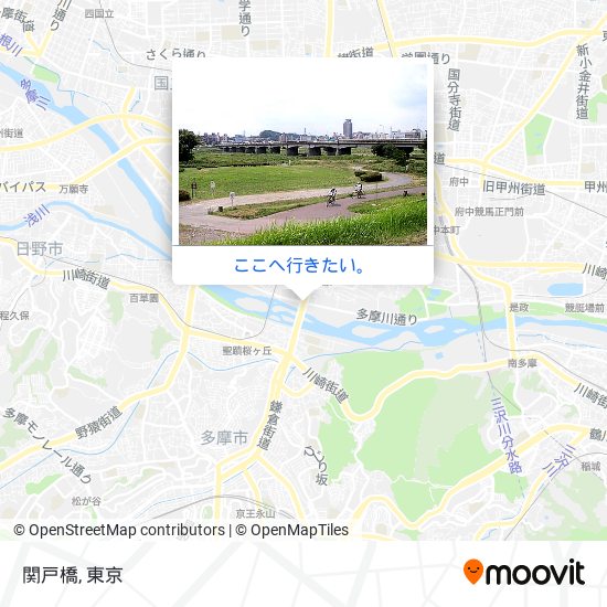 関戸橋地図