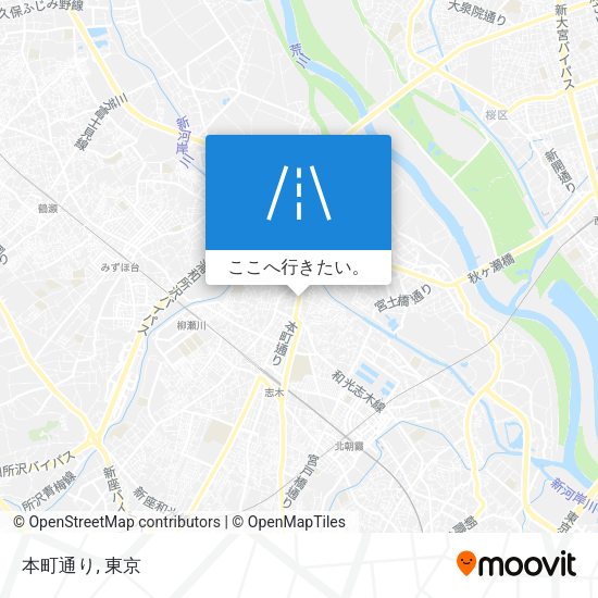 本町通り地図
