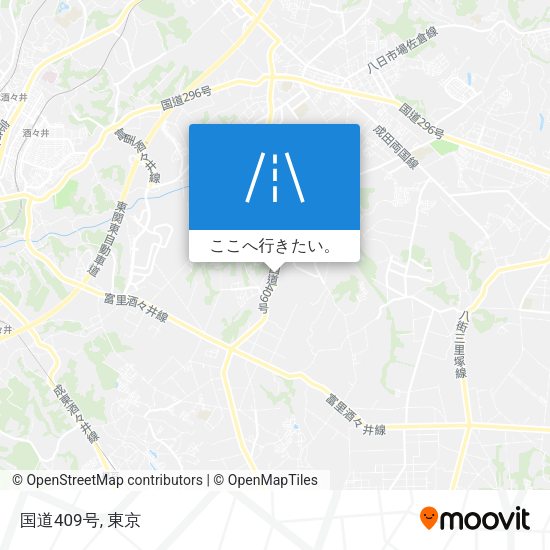 国道409号地図