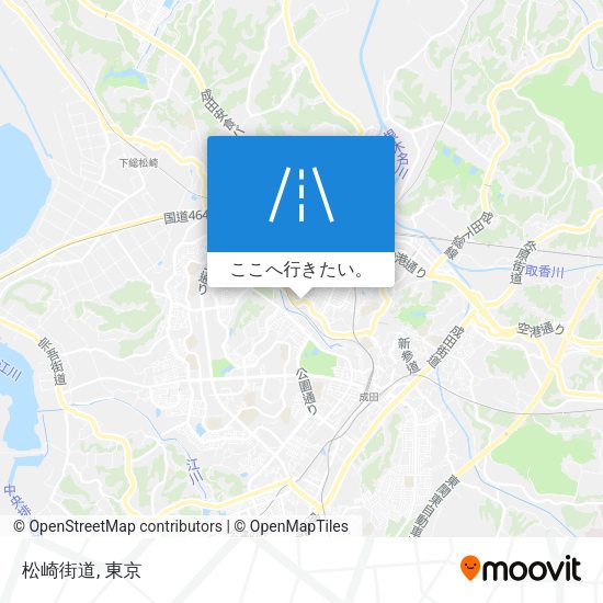 松崎街道地図