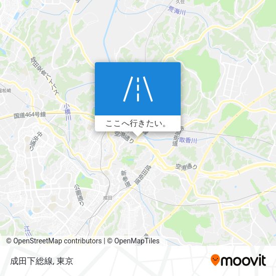 成田下総線地図