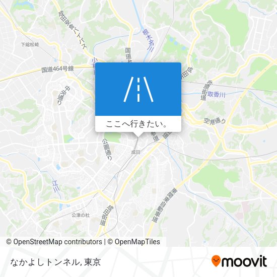 なかよしトンネル地図