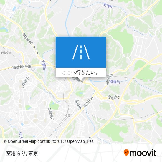空港通り地図