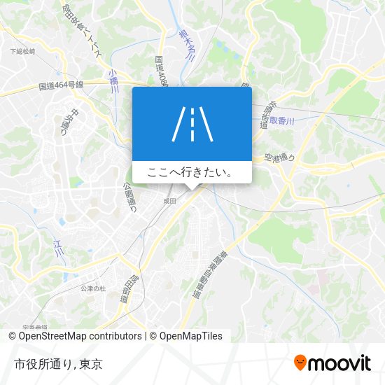 市役所通り地図