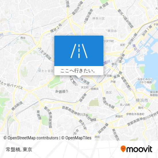 常盤橋地図