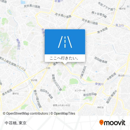 中荏橋地図