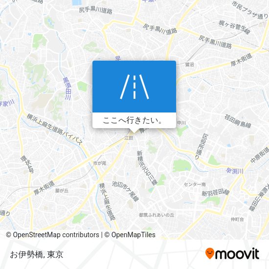 お伊勢橋地図